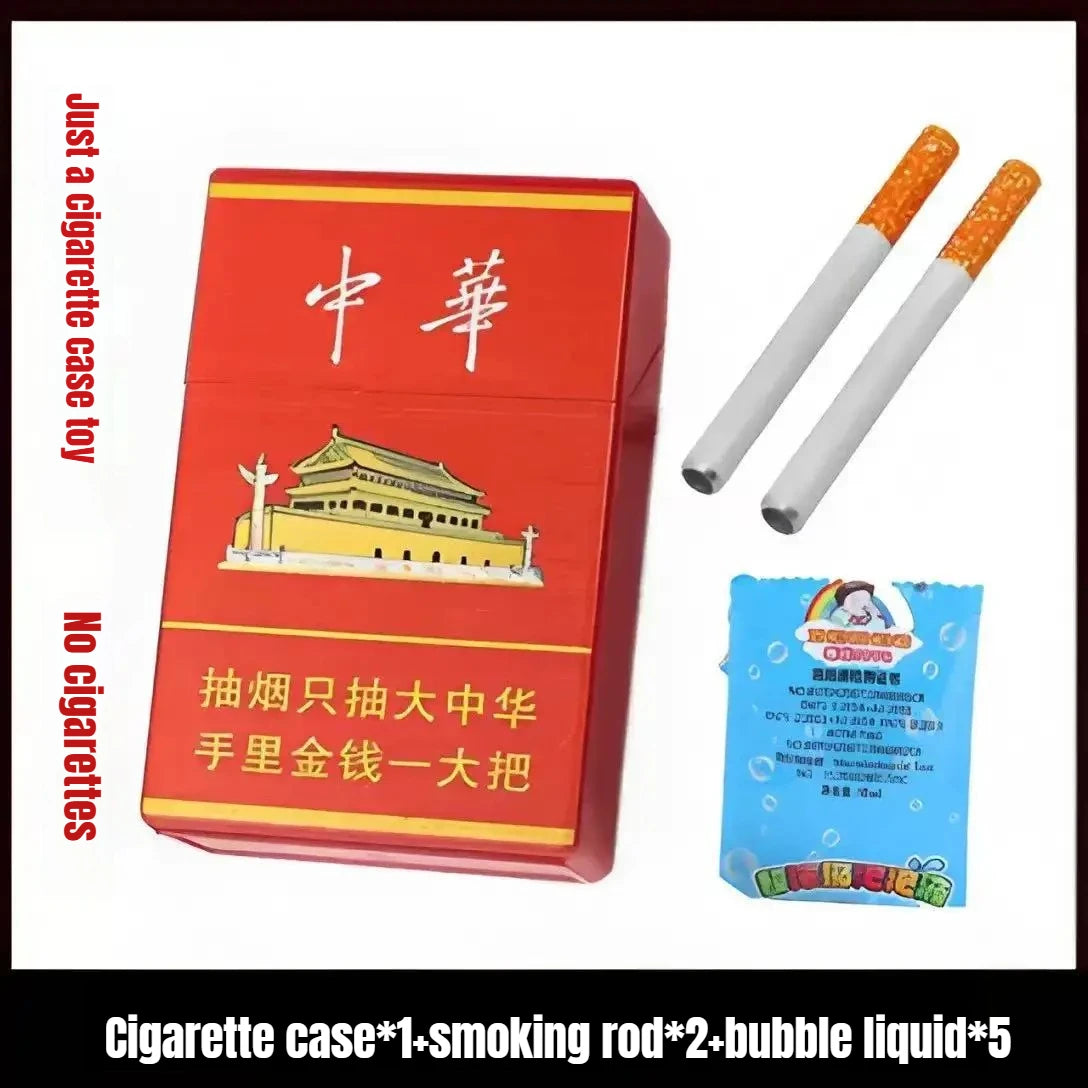 Cigarette Box Bubble Machine