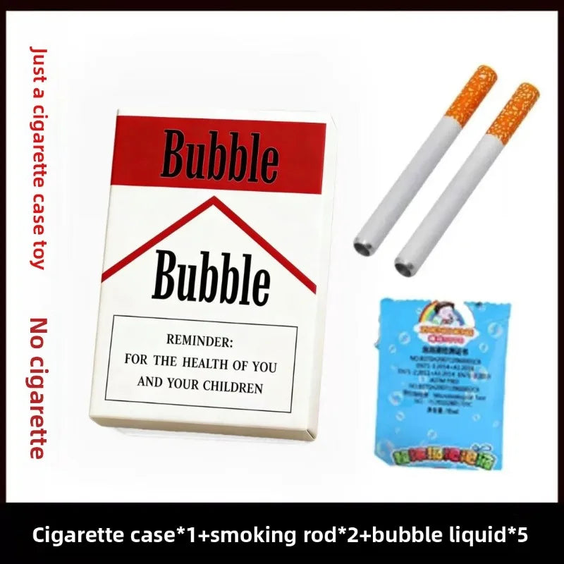 Cigarette Box Bubble Machine