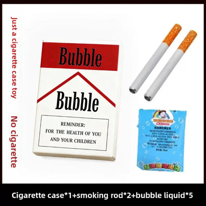 Cigarette Box Bubble Machine