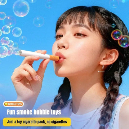 Cigarette Box Bubble Machine