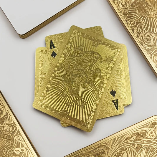 Gold Playing Cards
