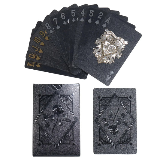 Black Rose Playing Cards